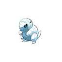 Shiny Alolan Sandshrew as it appears in Ultra Sun & Ultra Moon