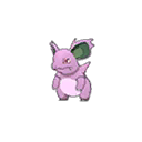 Shiny Nidorina as it appears in Sun & Moon