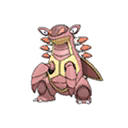 Shiny Armaldo as it appears in Sun & Moon