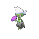 Shiny Roserade as it appears in Sun & Moon