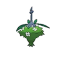 Shiny Wormadam as it appears in Sun & Moon