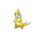 Shiny Buizel as it appears in Ultra Sun & Ultra Moon
