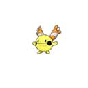 Shiny Chingling as it appears in Sun & Moon