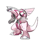 Shiny Palkia as it appears in Ultra Sun & Ultra Moon