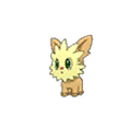 Shiny Lillipup as it appears in Ultra Sun & Ultra Moon