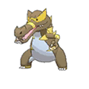 Shiny Krookodile as it appears in Sun & Moon