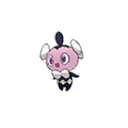 Shiny Gothita as it appears in Ultra Sun & Ultra Moon