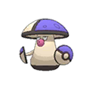 Shiny Amoonguss as it appears in Ultra Sun & Ultra Moon