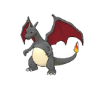 Shiny Charizard as it appears in Ultra Sun & Ultra Moon
