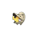 Shiny Shelmet as it appears in Sun & Moon