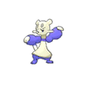 Shiny Mienfoo as it appears in Ultra Sun & Ultra Moon