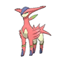 Shiny Virizion as it appears in Ultra Sun & Ultra Moon