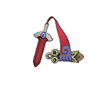 Shiny Honedge as it appears in Ultra Sun & Ultra Moon