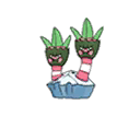 Shiny Binacle as it appears in Sun & Moon