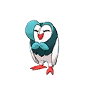 Shiny Dartrix as it appears in Ultra Sun & Ultra Moon