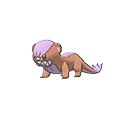 Shiny Yungoos as it appears in Ultra Sun & Ultra Moon