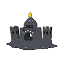 Shiny Palossand as it appears in Ultra Sun & Ultra Moon