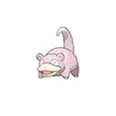 Shiny Slowpoke as it appears in Ultra Sun & Ultra Moon