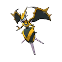 Shiny Naganadel as it appears in Ultra Sun & Ultra Moon