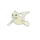 Shiny Dewgong as it appears in Ultra Sun & Ultra Moon