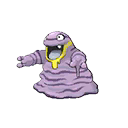 Shiny Alolan Grimer as it appears in Ultra Sun & Ultra Moon