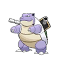 Shiny Blastoise as it appears in Sun & Moon